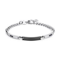 Bracciale Sagapo Uomo in Acciaio STI19